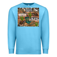Ocean Blue western rodeo Premium Sweatshirt - RanaPortraitStore