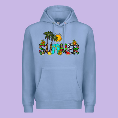 Summer Premium Hoodie Designed By Cowhidedigitalart