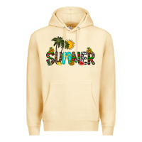 Pina Colada summer Premium Hoodie - CowhideDigitalArt