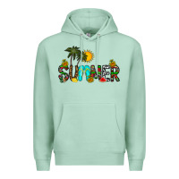 Seafoam summer Premium Hoodie - CowhideDigitalArt