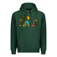 Sports Green summer Premium Hoodie - CowhideDigitalArt