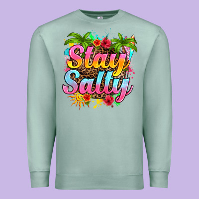 Premium Sweatshirt stay salty