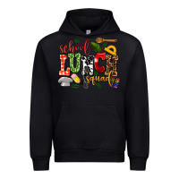 Black school lunch squad Urban Hoodie - AdoDesignShop