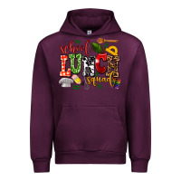 Mauve Wine school lunch squad Urban Hoodie - AdoDesignShop