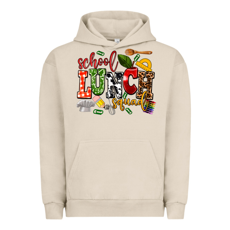 School Lunch Squad Urban Hoodie by AdoDesignShop | Teevron