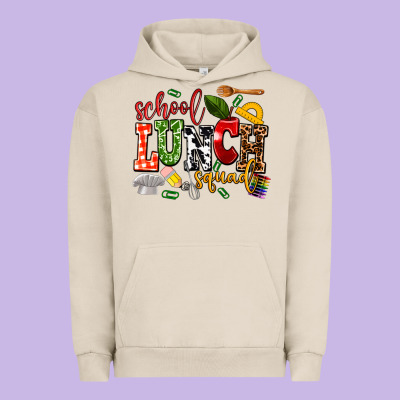 School Lunch Squad Urban Hoodie Designed By Adodesignshop