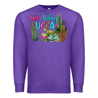 Purple not today succa Premium Sweatshirt - RanaPortraitStore
