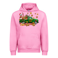 Fuchsia Pink santa fuel   cookies truck Urban Hoodie - AdoDesignShop