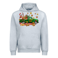 Heather Grey santa fuel   cookies truck Urban Hoodie - AdoDesignShop