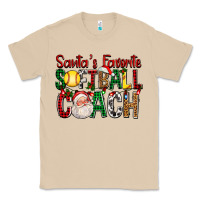 Mushroom Santa's Favorite Softball Coach For Christmas Classic Tee - FaDigitalArtStudio