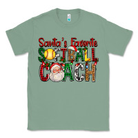 Sage Santa's Favorite Softball Coach For Christmas Classic Tee - FaDigitalArtStudio