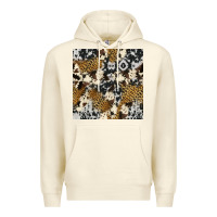 Sandshell cowhide leopard seamless pattern Premium Hoodie - HRA Design Shop