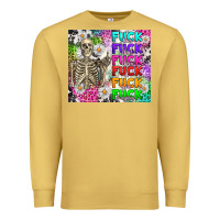 Antique Gold fuck this fuck that Premium Sweatshirt - RanaPortraitStore