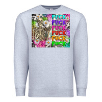 Heather Grey fuck this fuck that Premium Sweatshirt - RanaPortraitStore