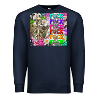 Navy fuck this fuck that Premium Sweatshirt - RanaPortraitStore