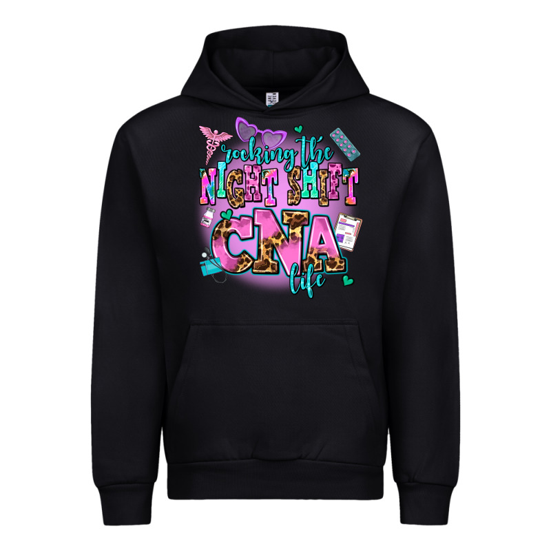 Rocking The Night Shift Cna Life Urban Hoodie by AdoDesignShop | Teevron