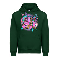 Forest Green rocking the night shift cna life Urban Hoodie - AdoDesignShop