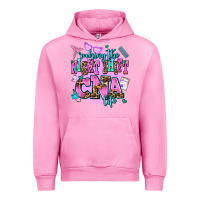 Fuchsia Pink rocking the night shift cna life Urban Hoodie - AdoDesignShop
