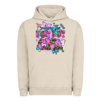 Pigment French Oak rocking the night shift cna life Urban Hoodie - AdoDesignShop