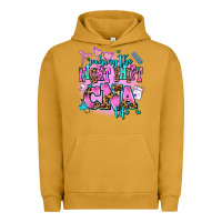 Pigment Peanut Butter rocking the night shift cna life Urban Hoodie - AdoDesignShop