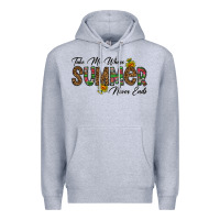 Heather Grey take me where summer never ends Premium Hoodie - CowhideDigitalArt