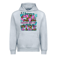 Heather Grey i became a cna because your life is worth my time Urban Hoodie - AdoDesignShop