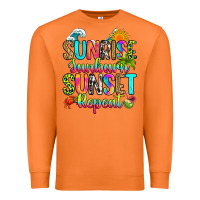 Carrot sunrise sunburn sunset repeat Premium Sweatshirt - RanaPortraitStore