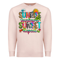 Pale Pink sunrise sunburn sunset repeat Premium Sweatshirt - RanaPortraitStore