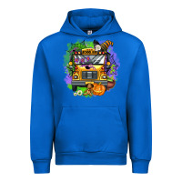 Cobalt halloween school bus Urban Hoodie - AdoDesignShop