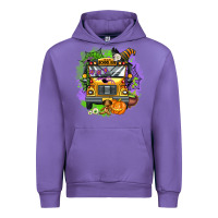Tulip halloween school bus Urban Hoodie - AdoDesignShop