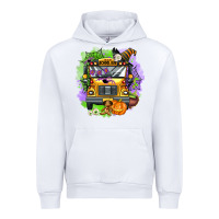 White halloween school bus Urban Hoodie - AdoDesignShop