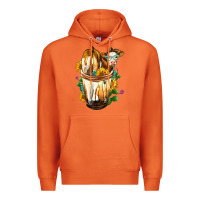 Carrot simmental cow bobba cup Premium Hoodie - FaDigitalArtStudio