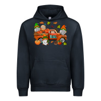 Navy fall gnomes truck Urban Hoodie - AdoDesignShop