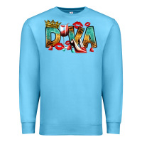 Ocean Blue diva Premium Sweatshirt - RanaPortraitStore