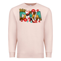 Pale Pink diva Premium Sweatshirt - RanaPortraitStore