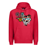 Cardinal tx yall western Premium Hoodie - CowhideDigitalArt