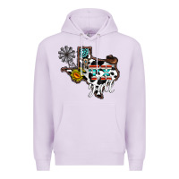 Lilac tx yall western Premium Hoodie - CowhideDigitalArt