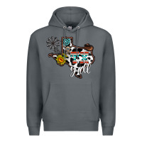 Rock tx yall western Premium Hoodie - CowhideDigitalArt
