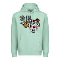 Seafoam tx yall western Premium Hoodie - CowhideDigitalArt