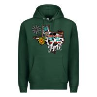 Sports Green tx yall western Premium Hoodie - CowhideDigitalArt