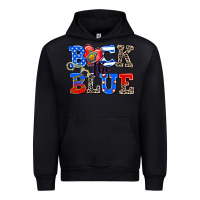 Black back the blue Urban Hoodie - AdoDesignShop