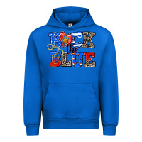 Cobalt back the blue Urban Hoodie - AdoDesignShop