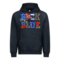 Navy back the blue Urban Hoodie - AdoDesignShop