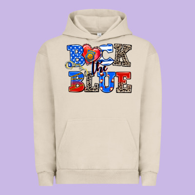 Back The Blue Urban Hoodie Designed By Adodesignshop