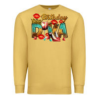 Antique Gold birthday diva Premium Sweatshirt - RanaPortraitStore