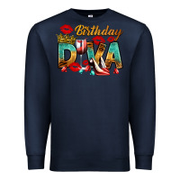 Navy birthday diva Premium Sweatshirt - RanaPortraitStore