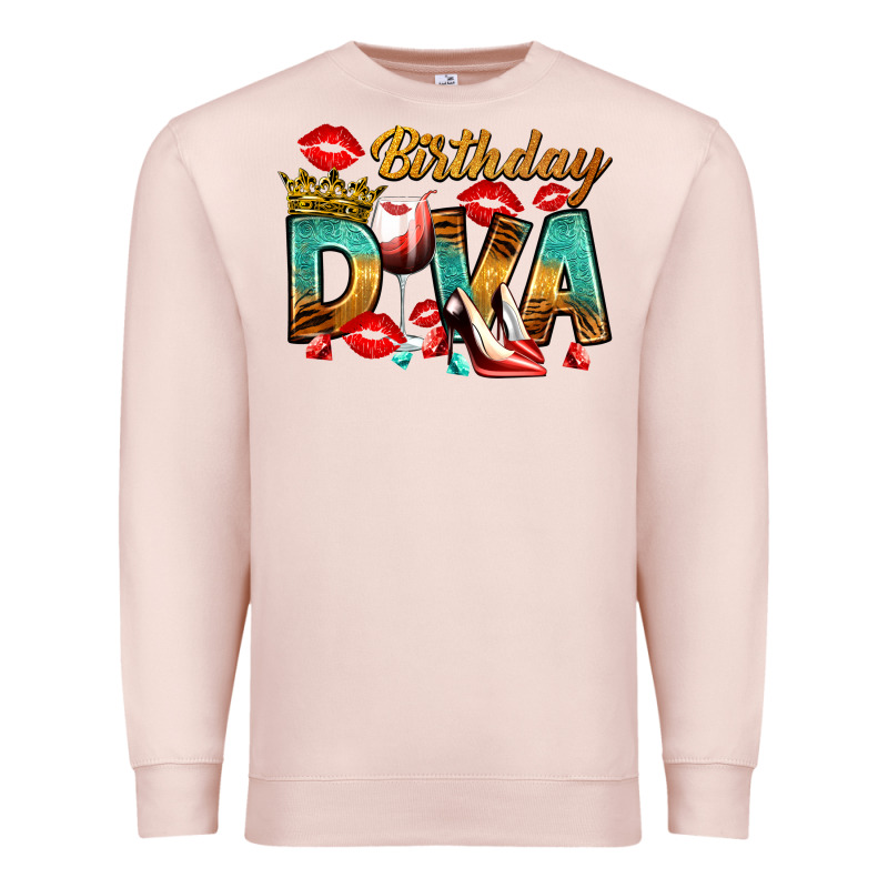 Birthday Diva Premium Sweatshirt by RanaPortraitStore | Teevron