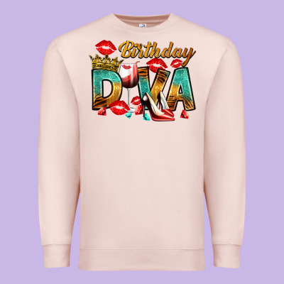 Premium Sweatshirt birthday diva