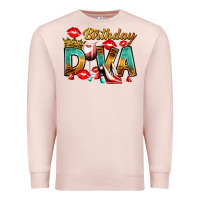 Pale Pink birthday diva Premium Sweatshirt - RanaPortraitStore