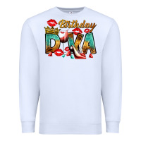 White birthday diva Premium Sweatshirt - RanaPortraitStore